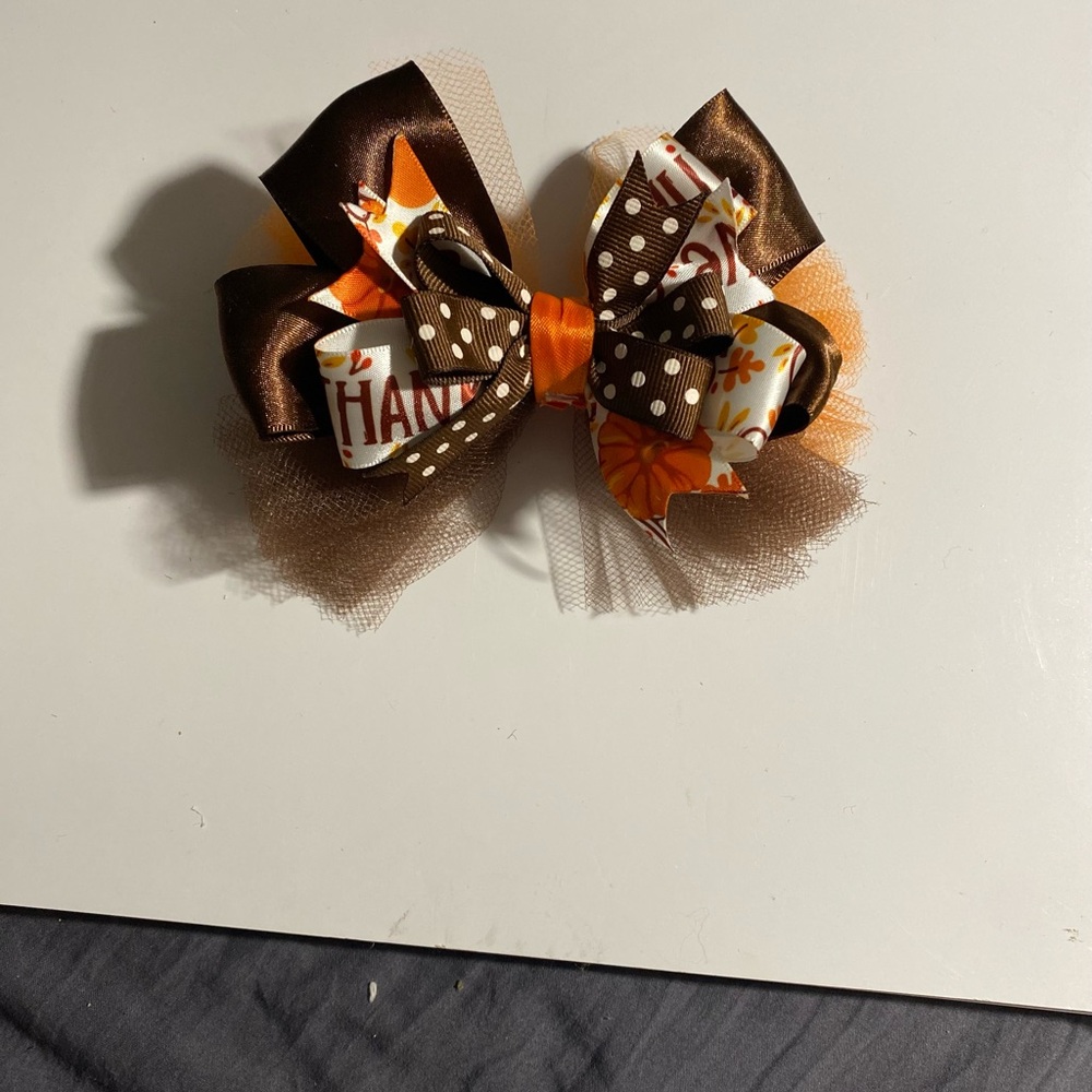 Thanksgiving Hair bows